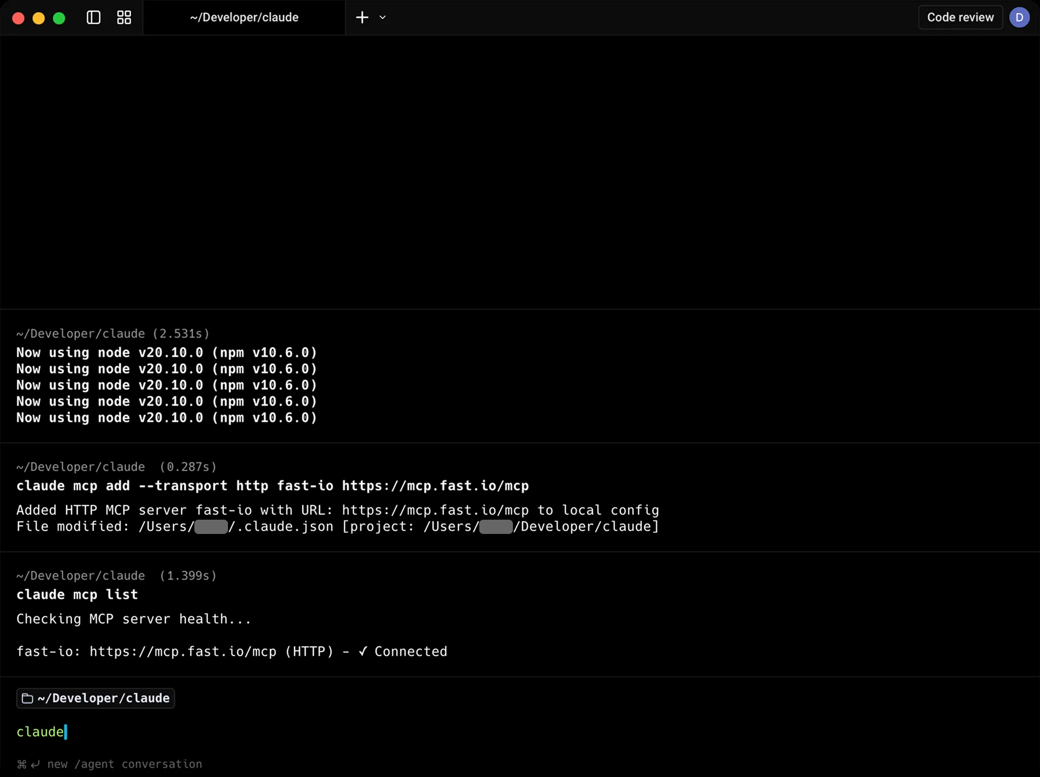 Claude Desktop Fastio connector permission configuration