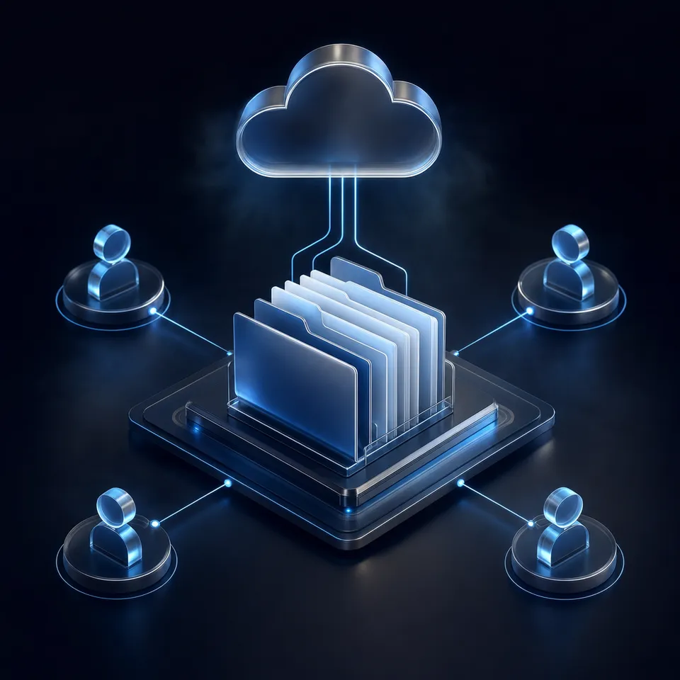 AI-powered healthcare data management and document intelligence interface