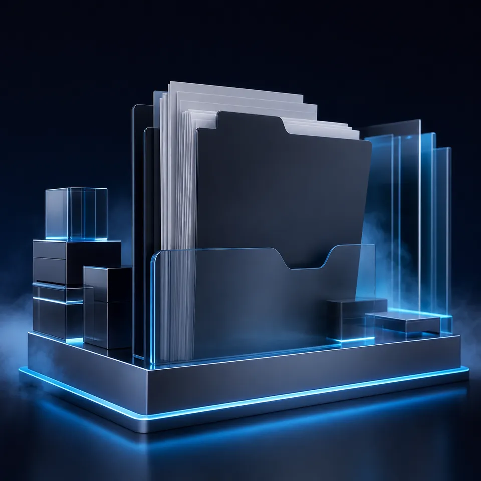 AI-powered document analysis interface with audit trail and citation verification