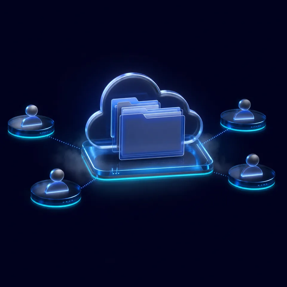 AI-powered content sharing and creation interface