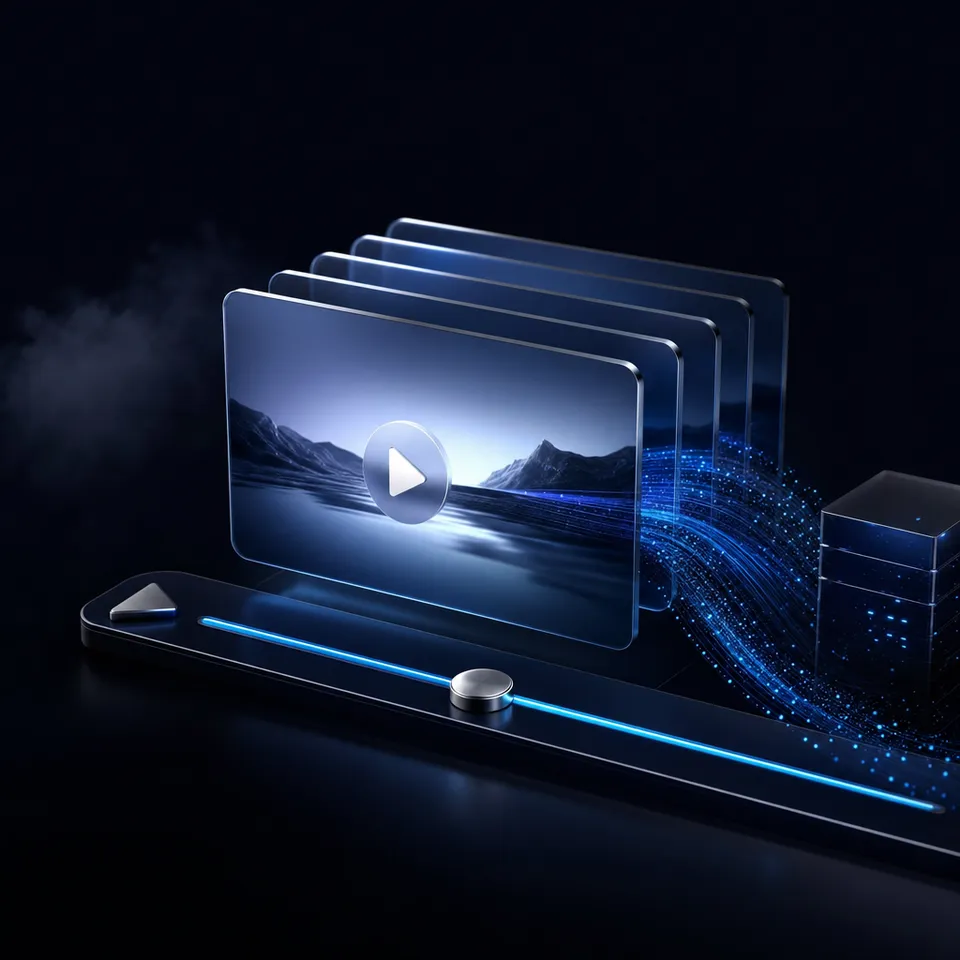 Video production workflow with AI generation tools
