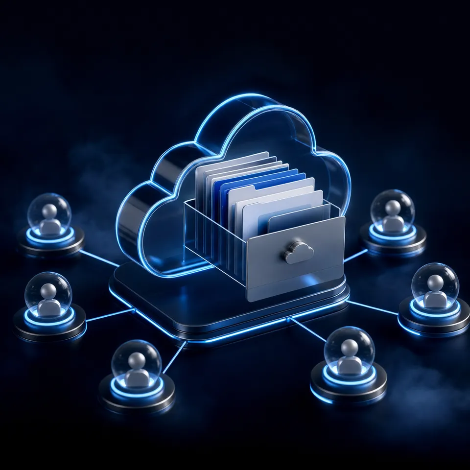 AI-powered document analysis and content generation interface
