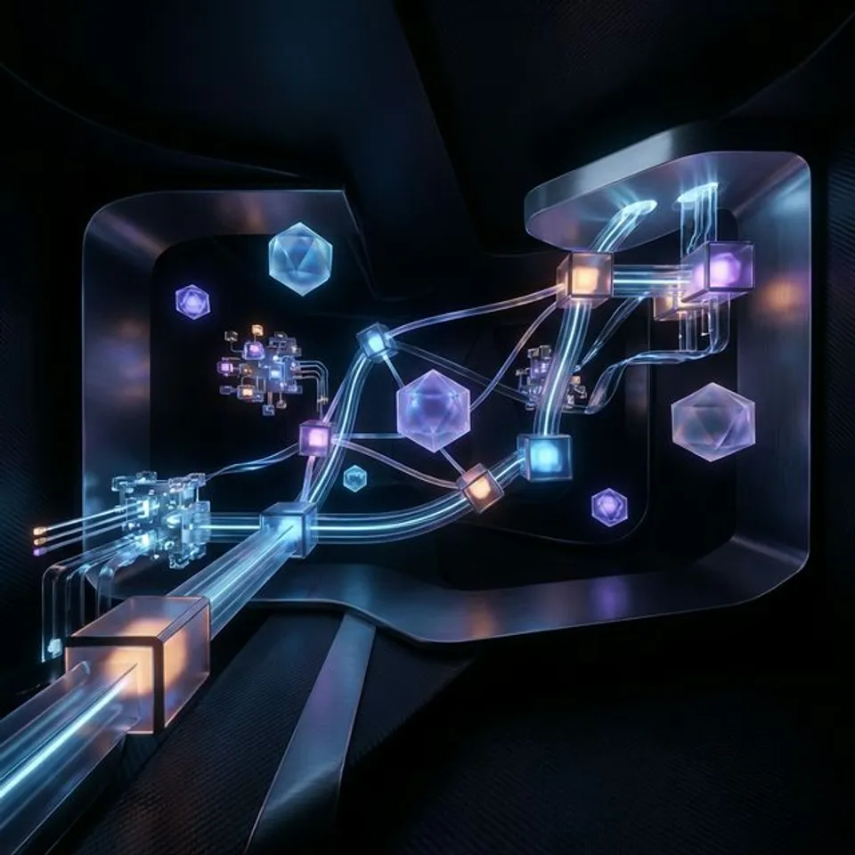 AI agent architecture and tool integration visualization