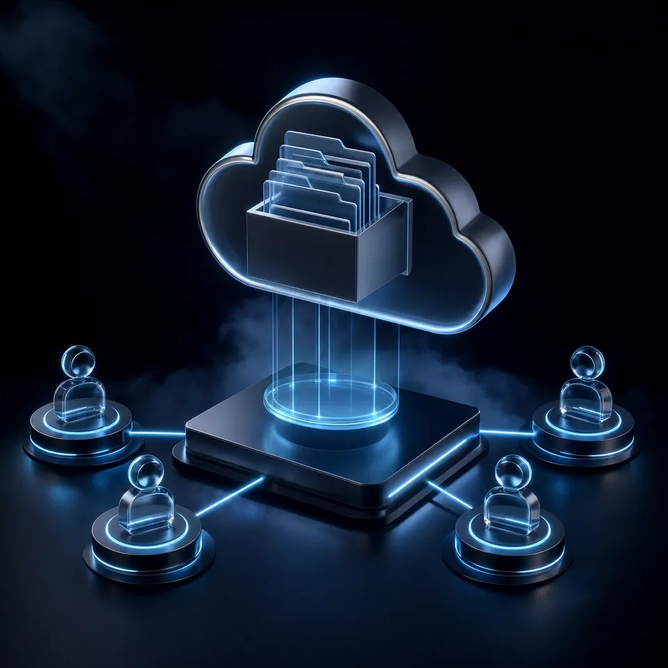 AI agent workspace with shared file access