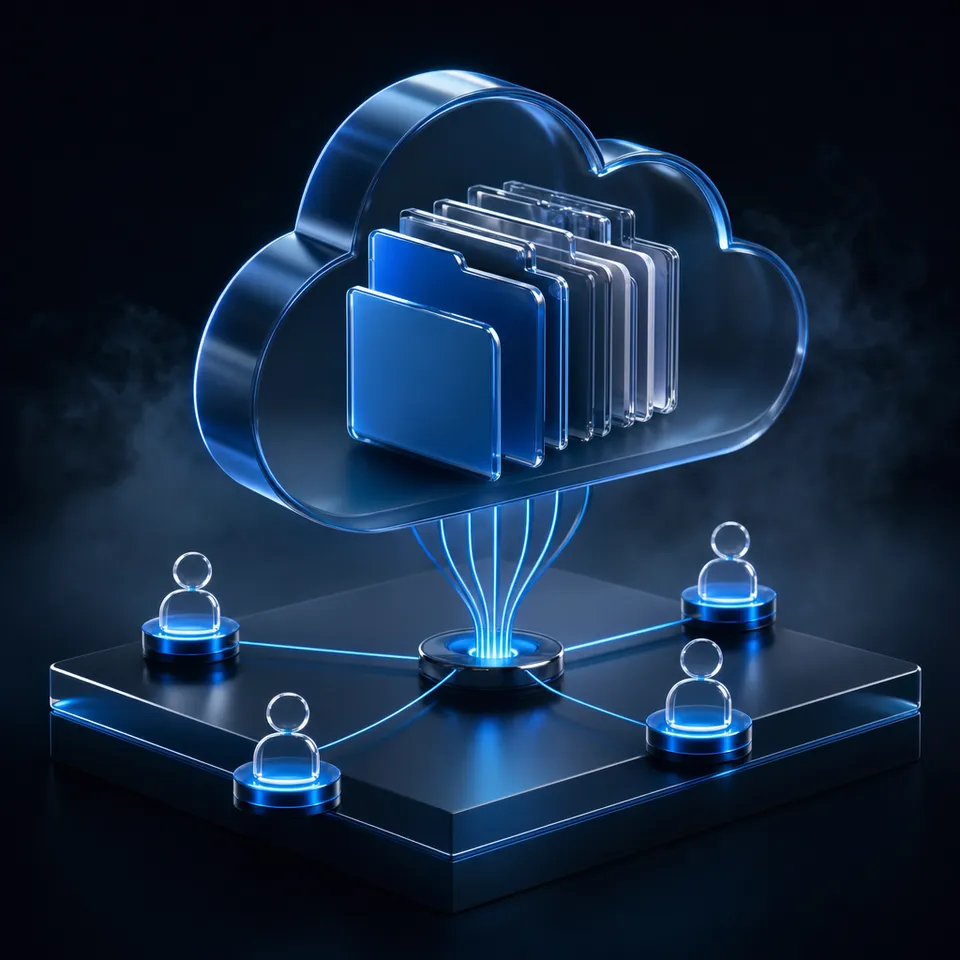 AI agent workspace with file sharing and collaboration tools
