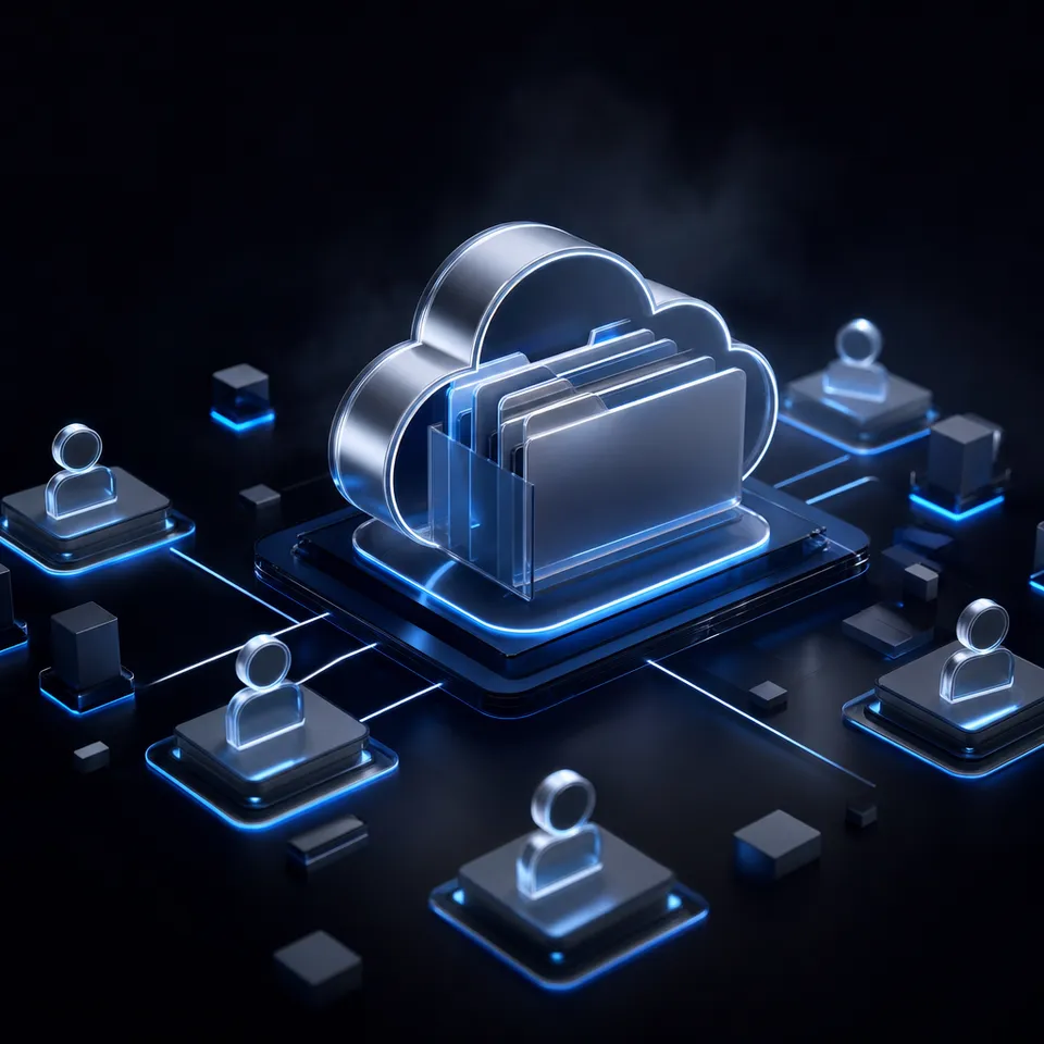 AI agent workspace showing task execution and file management