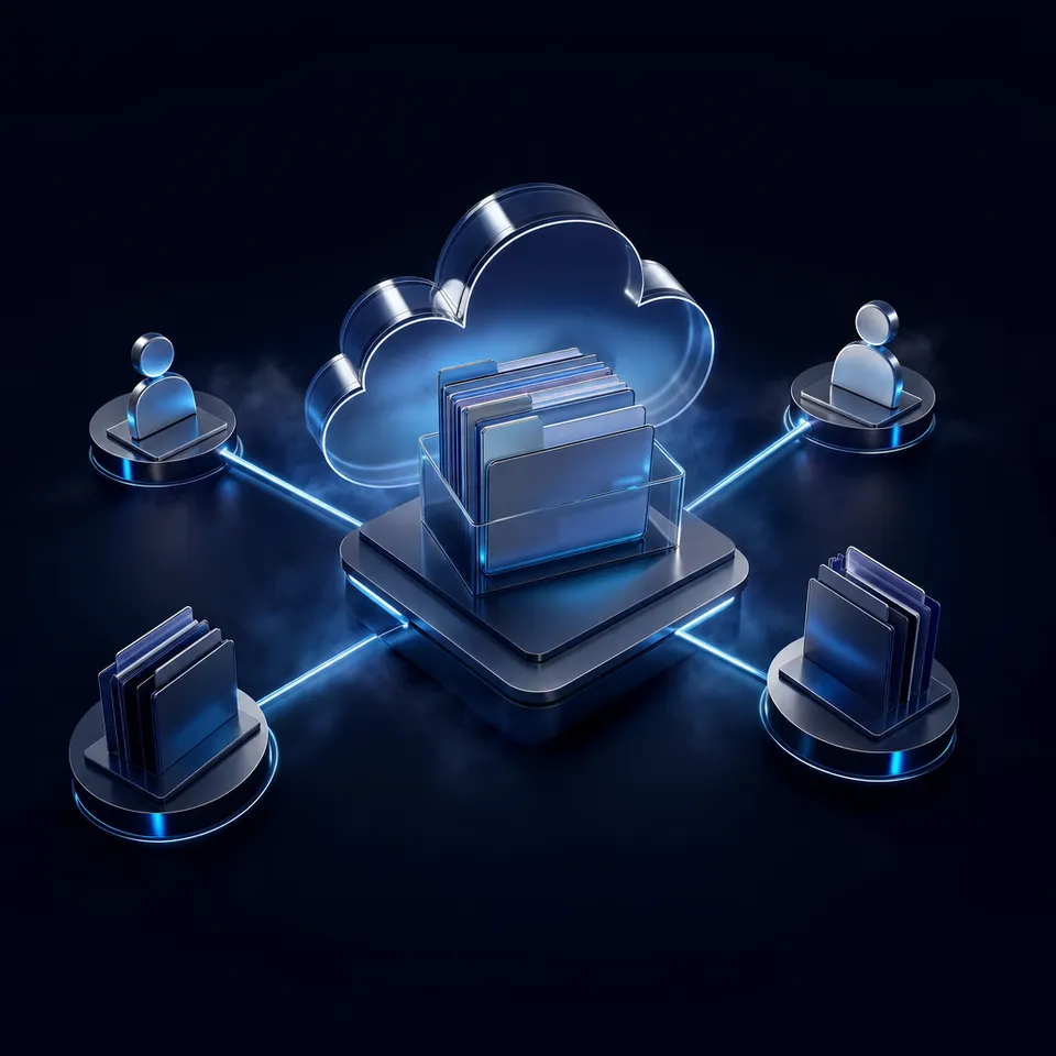 AI agent workspace with shared file access