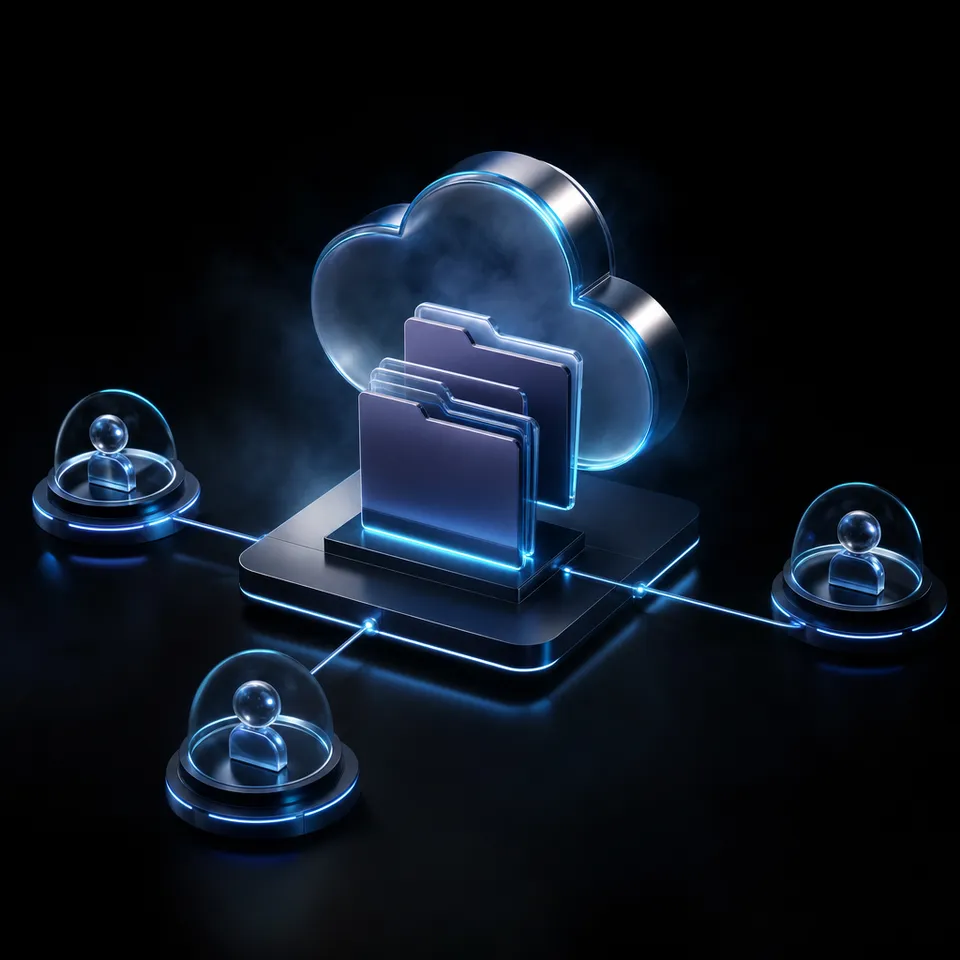 AI agent workspace interface for collaboration and file sharing