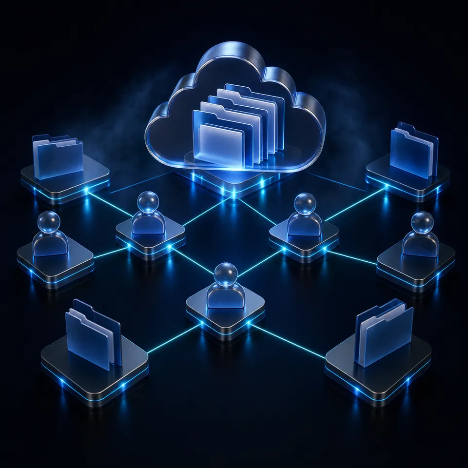 Indexing cloud storage files enables fast keyword and semantic retrieval for automated operations.