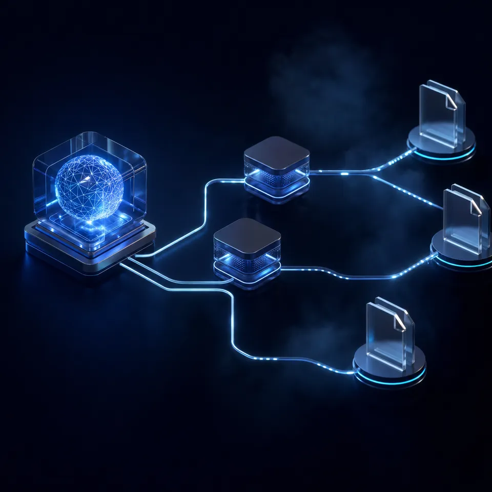 Hermes Agent file handoff process showing artifacts moving from agent to human workspace
