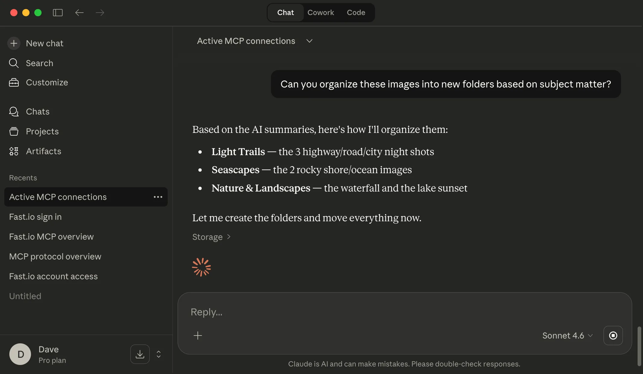 Claude Desktop example