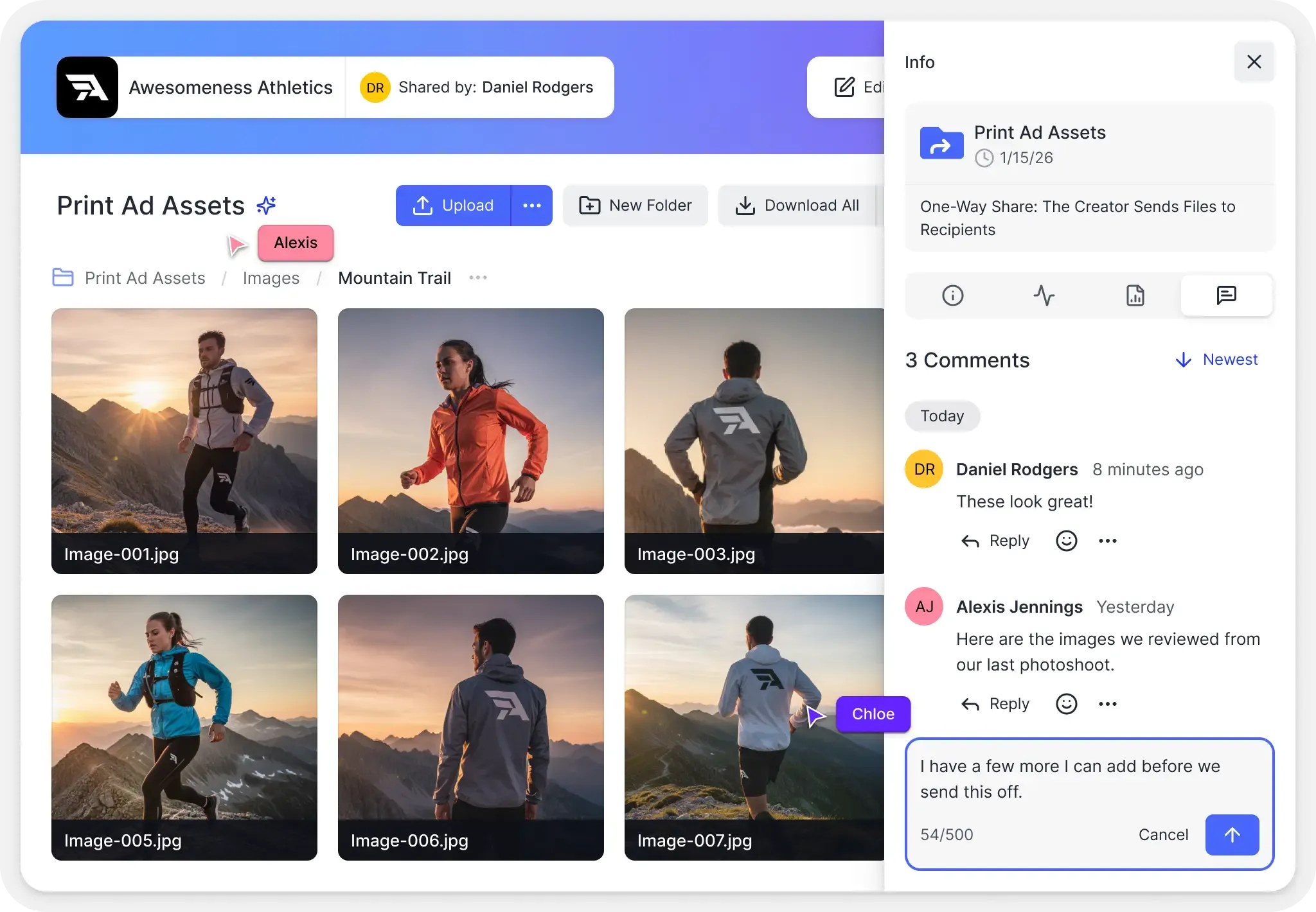 Fast.io Dashboard - Share