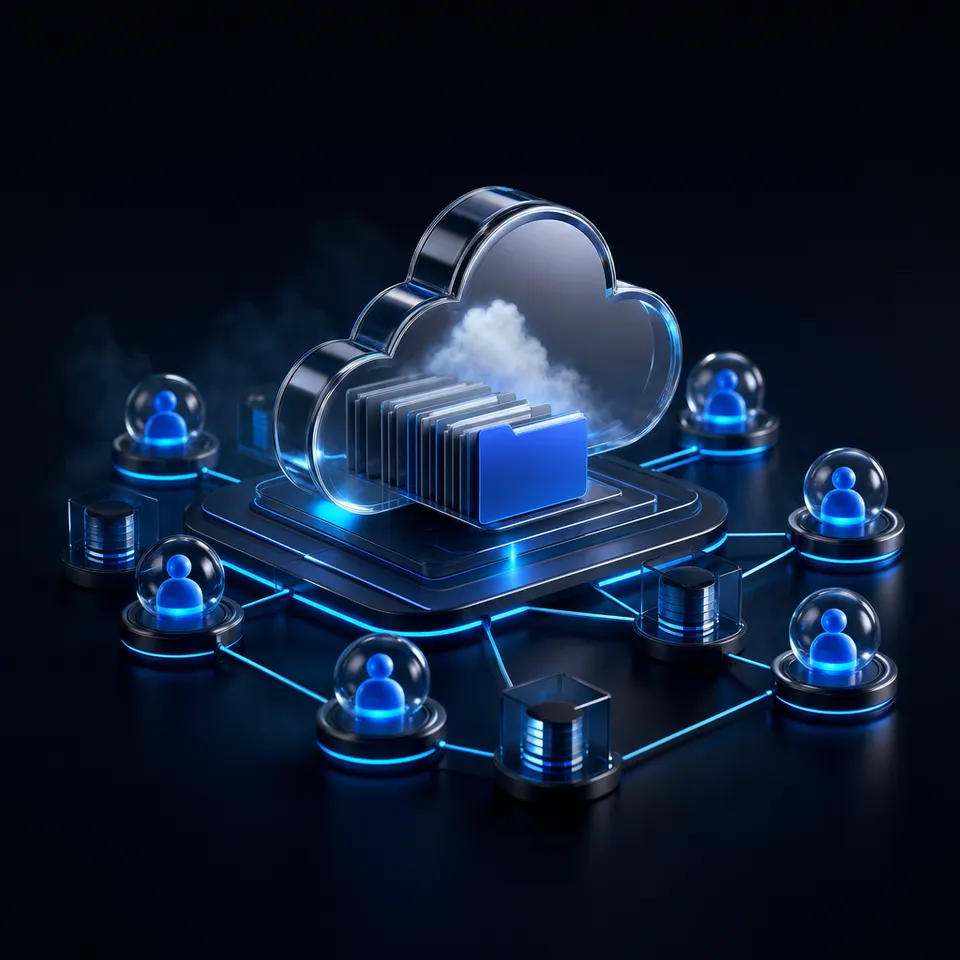 Centralized audit logs provide traceability when agents and collaborators access connected storage.