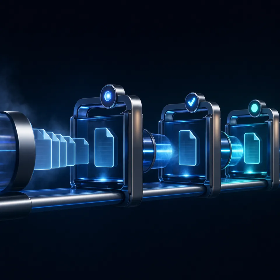 Setting up a secure pipeline from agent sandboxes to shared team workspaces.