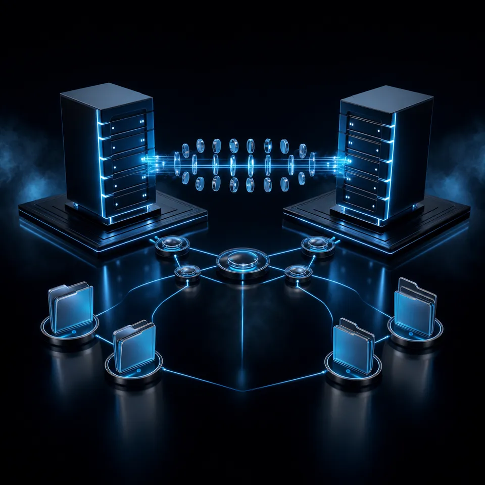 Architecture diagram showing MCP tool payload management and context window limits