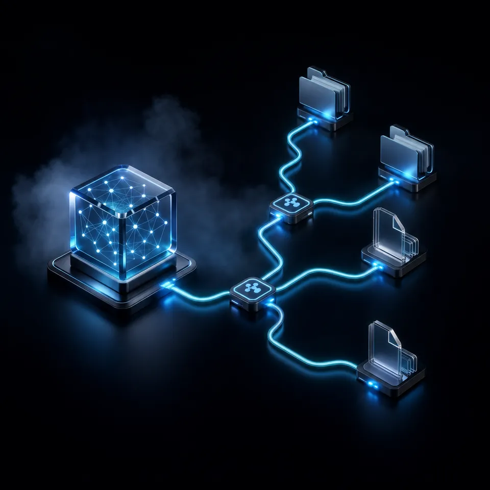 Coordinating AutoGen agents with persistent shared storage.