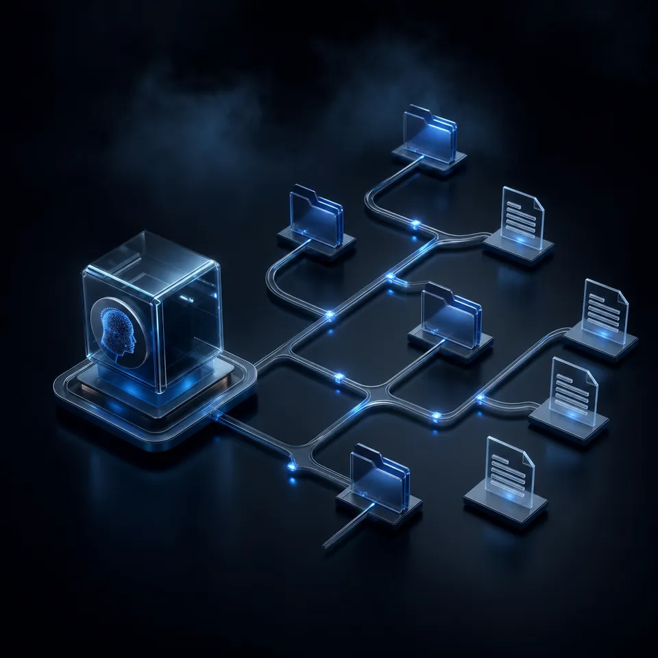 AI agent processing telemetry data and sharing reports through a cloud workspace
