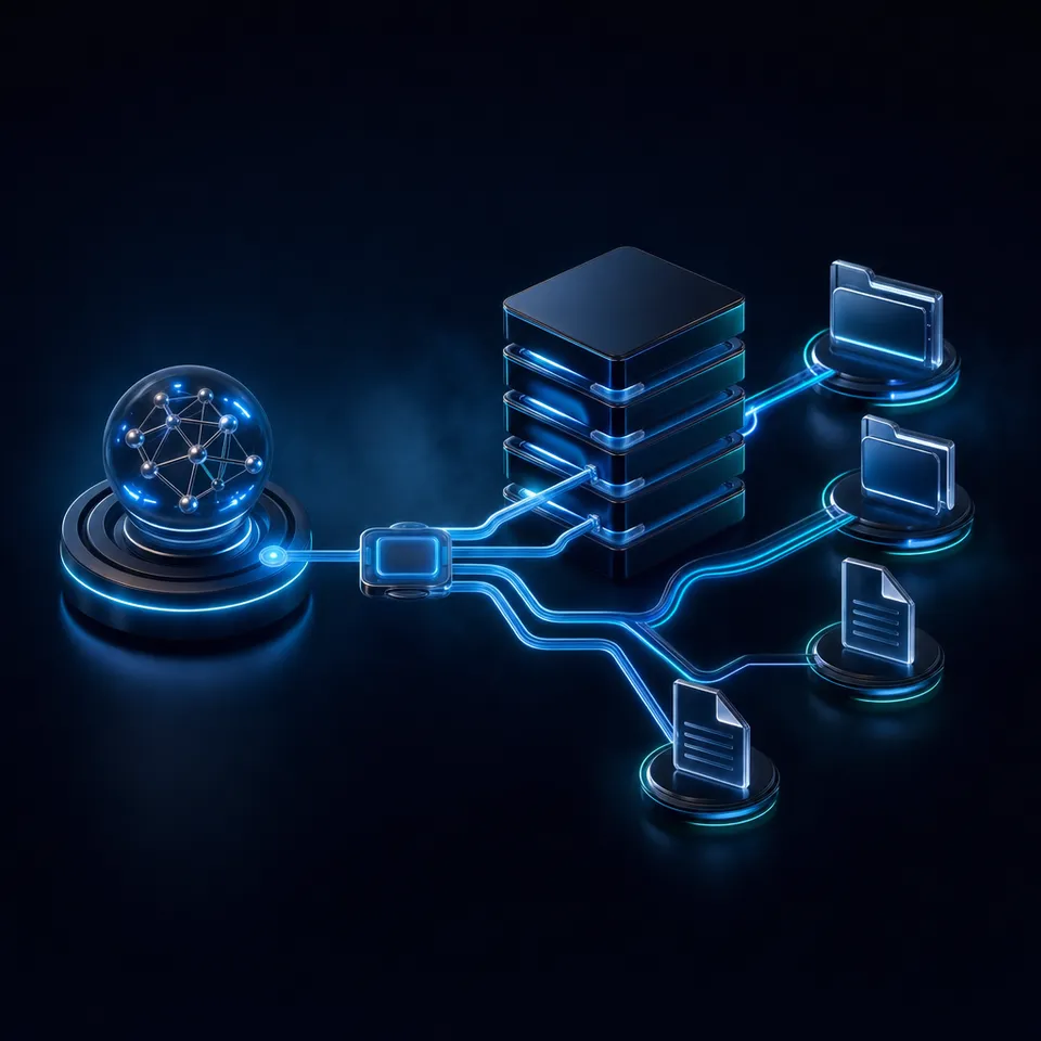 AI agent coordinating automated environmental monitoring workflows from a cloud workspace