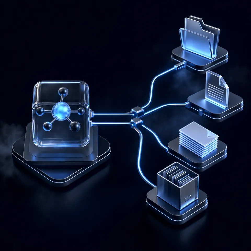 AI agent orchestrating automated workflows from a cloud workspace