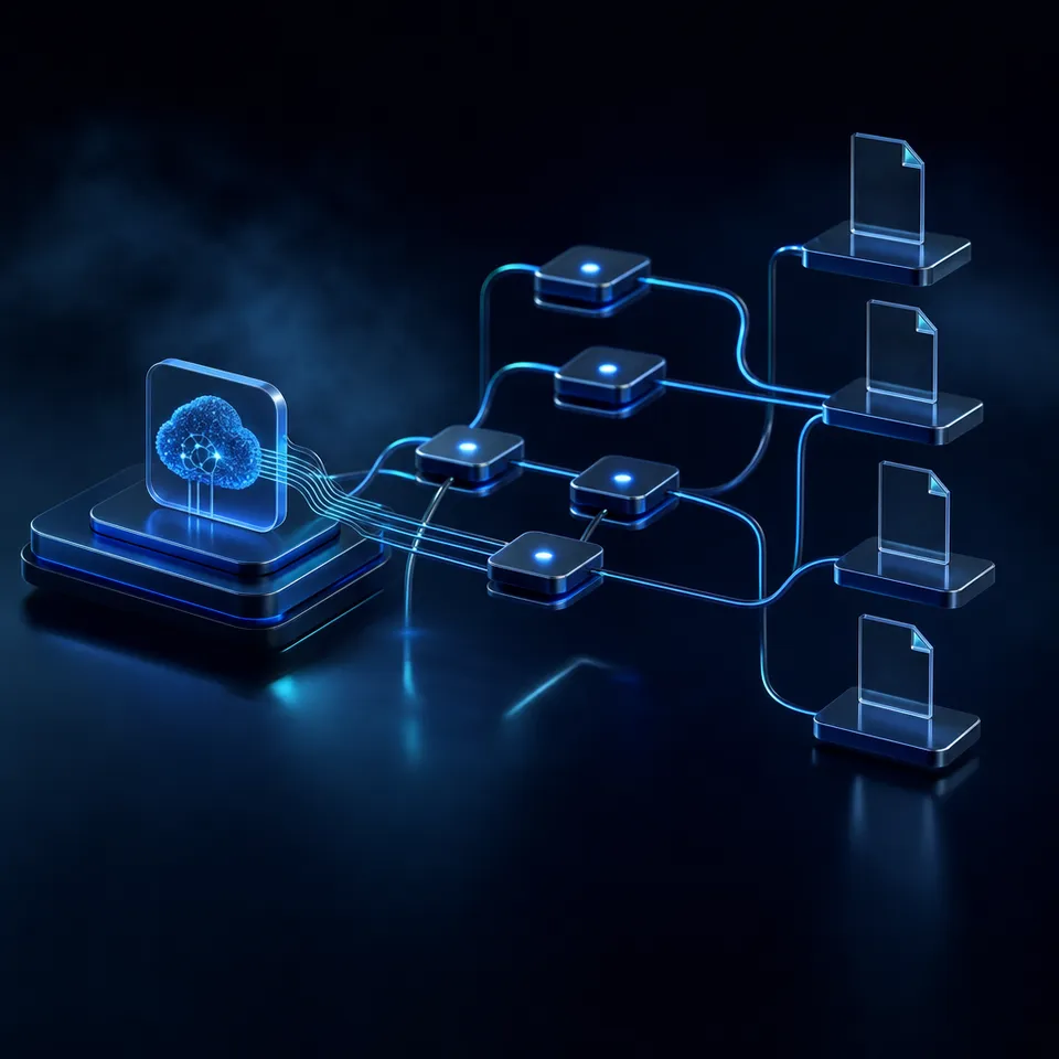 AI agent managing workspace files and device configurations