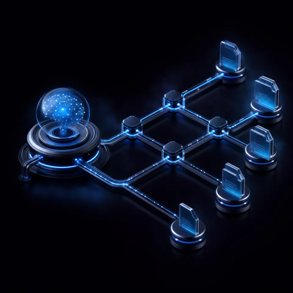 AI agent processing and sharing captured data through a cloud workspace