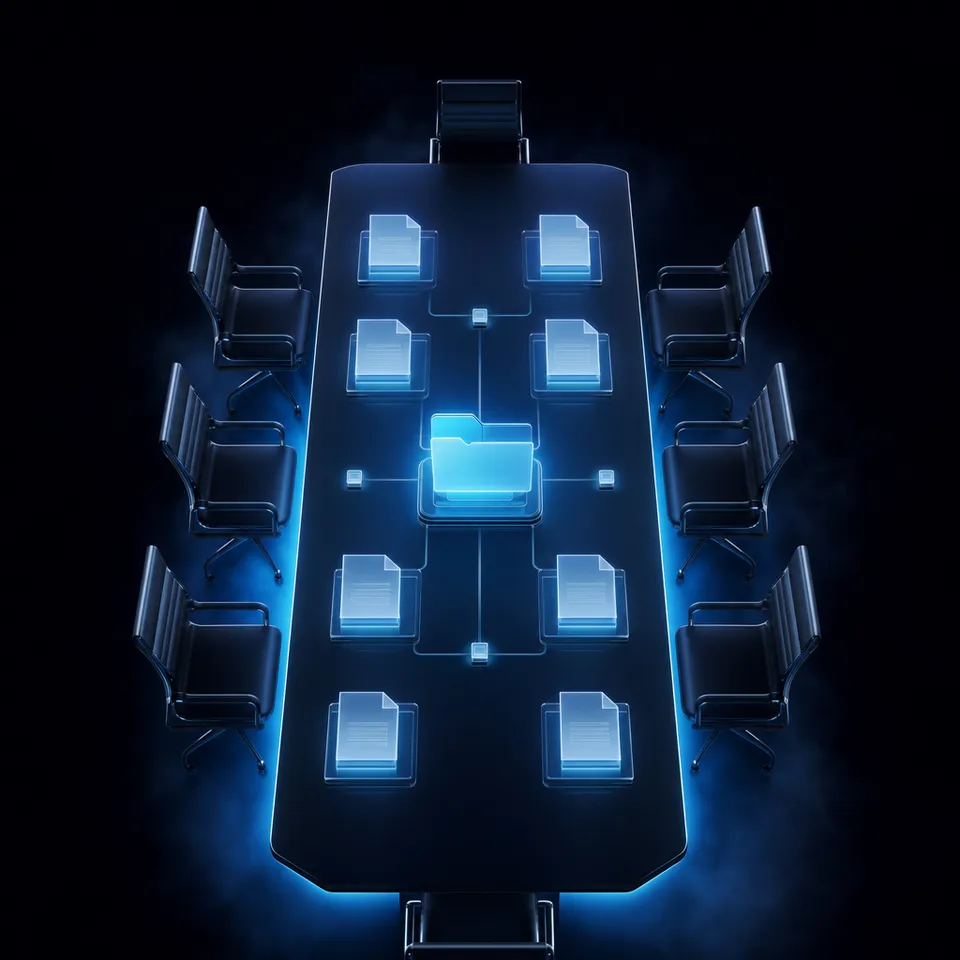 AI agent workspace interface showing connected services and automation controls