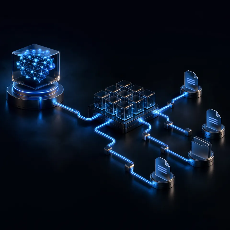 AI agent processing and sharing traffic data through a cloud workspace