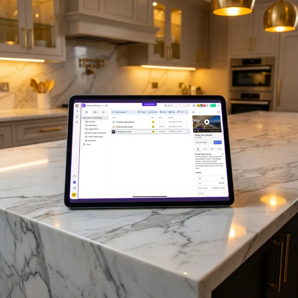 Organize document workflows from listing to closing