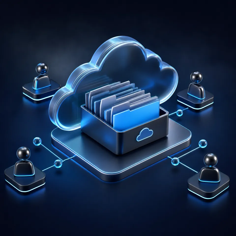 AI-powered file indexing and metadata extraction visualization