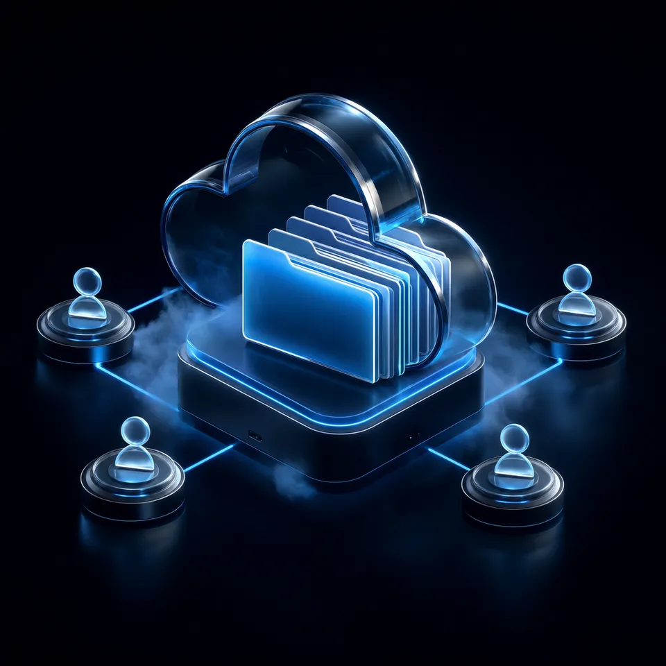 A secure legal workspace vault for matter files and documents