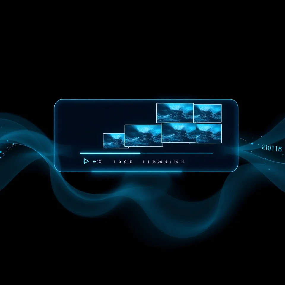 Video production workflow with metadata editing tools