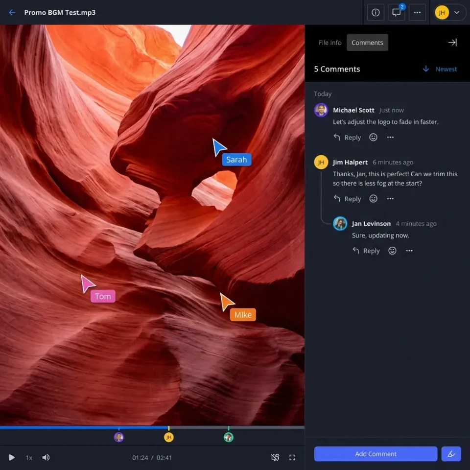 Modern video teams need tools that work across editing platforms and external stakeholders.